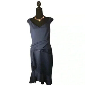 Venus Ruffle detail Dress size Large